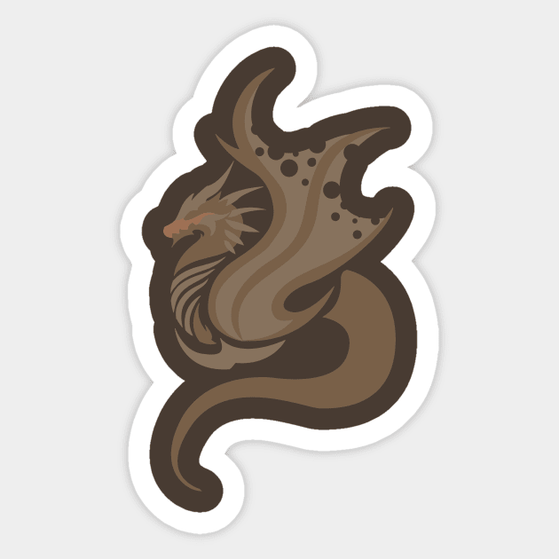 The Tempest - Rusted Kushala Daora Sticker by kinokashi